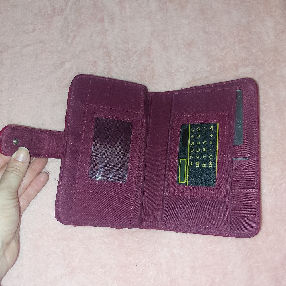 Wallet Red Beautiful - Picture 4 of 9